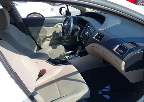 2013 Honda Civic Lx z USA, uszkodzony, nr VIN 2HGFB2F52DH553321